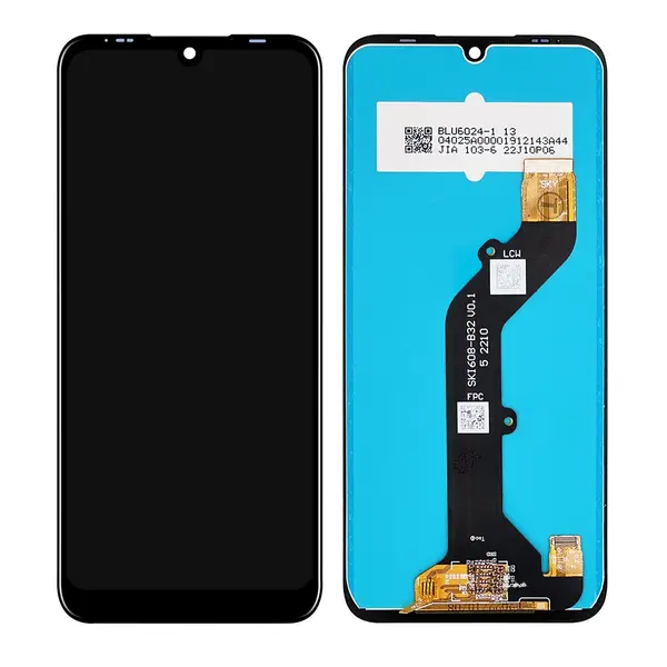 MR3_119020 Дисплей tecno pop 6 (be7), з сенсором, original (prc), чорний 