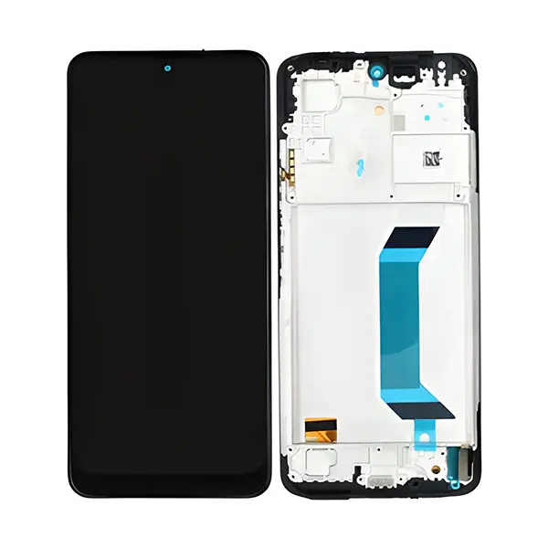 MR3_119693 Дисплей redmi note 12 5g, poco x5 5g, з сенсором, та рамкою black сервісний оригінал 