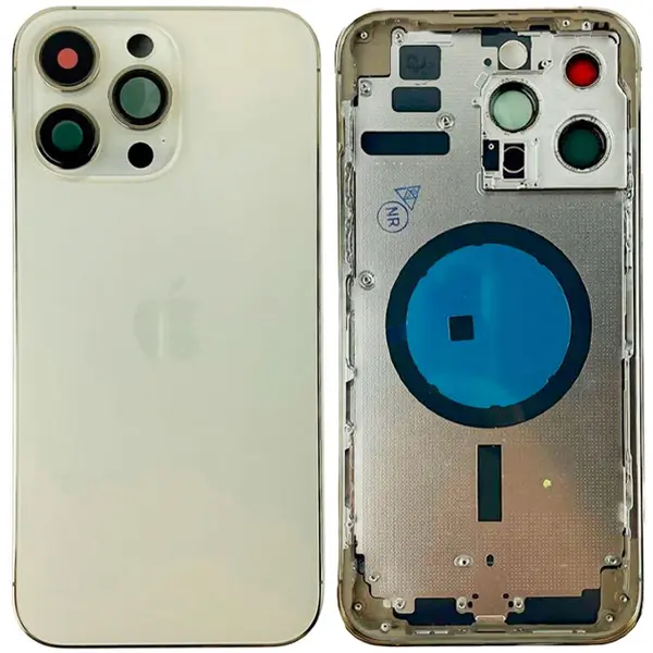 MR3_120905 Корпус iphone 14 pro max gold оригінал а+ eu 