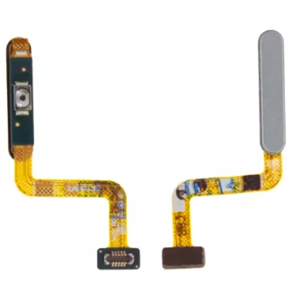 MR3_120976 Шлейф samsung m325f galaxy m32 кнопки включення зі сканером відбитку пальця білий 