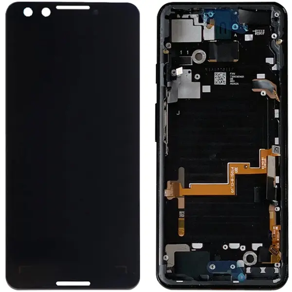 MR3_121201 Дисплей google pixel 3, з сенсором, та рамкою black сервісний оригінал 