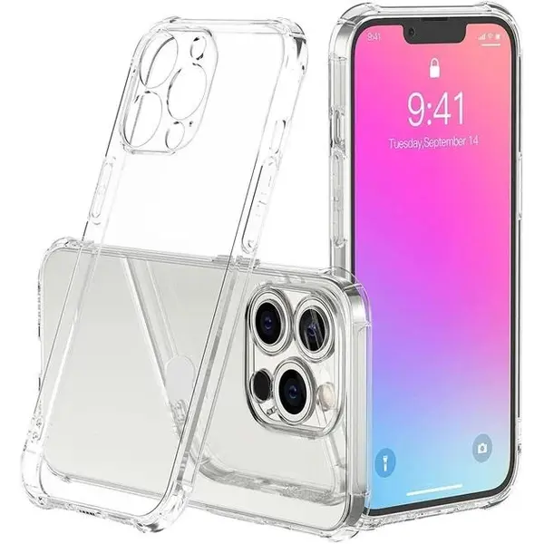 MR3_121590 Чохол силіконовий iphone 15 pro max прозорий 