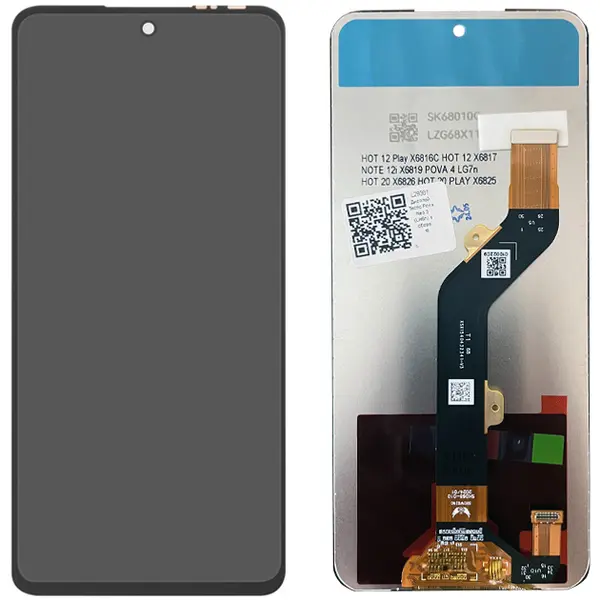 MR3_121786 Дисплей tecno pova neo 3 (lh6n), з сенсором, black 