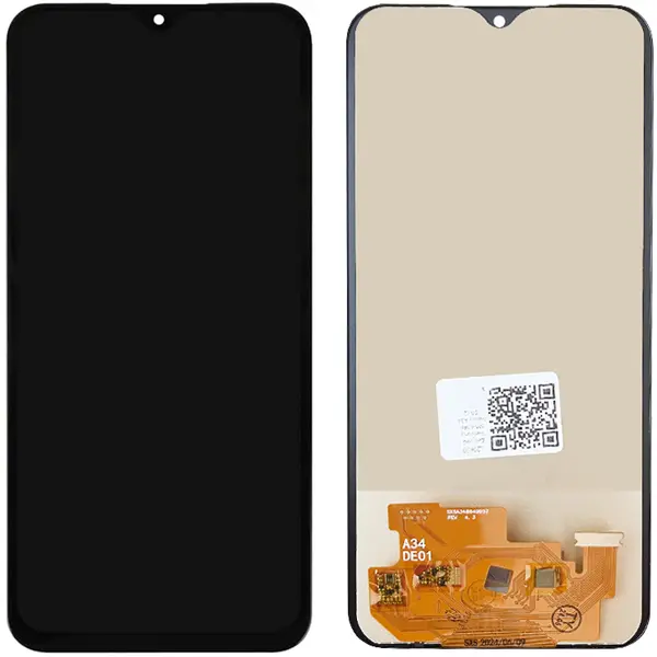 MR3_122075 Дисплей samsung sm-a346 galaxy a34 5g (2023), з сенсором, black tft 