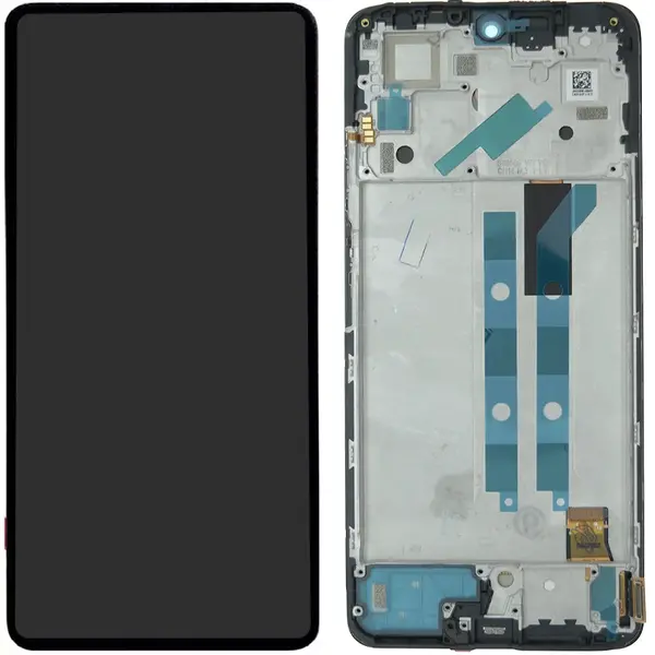 MR3_122467 Дисплей redmi note 11 pro 4g, redmi note 11 pro 5g global, poco x4 pro 5g, з сенсором, та рамкою laser black сервісний оригінал 