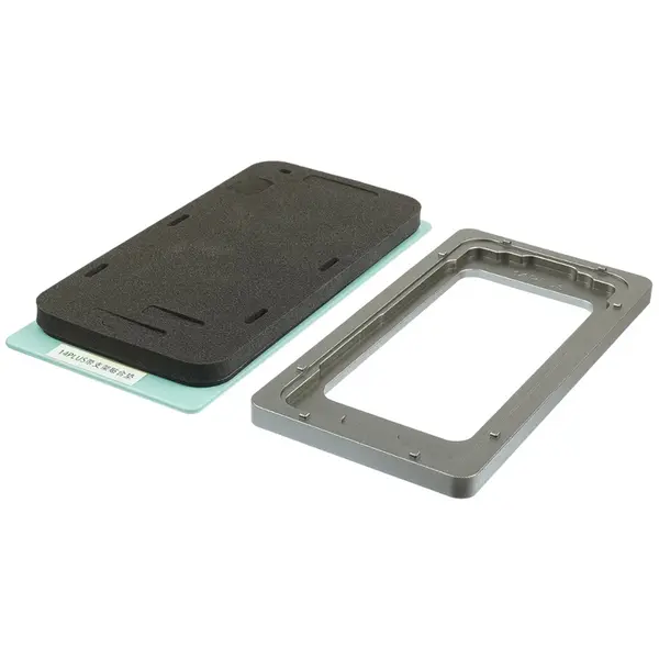 MR3_122532 Комплект форм з металу та гуми для iphone 14 plus, для відцентрування і склеювання дисплея 