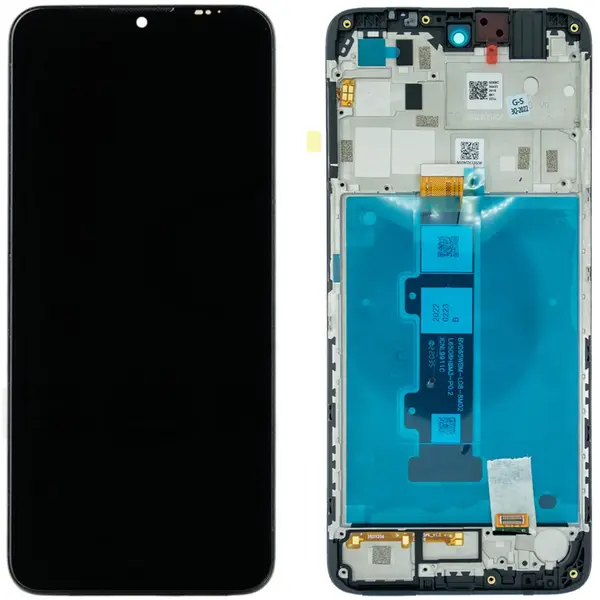MR3_122688 Дисплей motorola xt2231 moto g22, з сенсором, і рамкою black 
