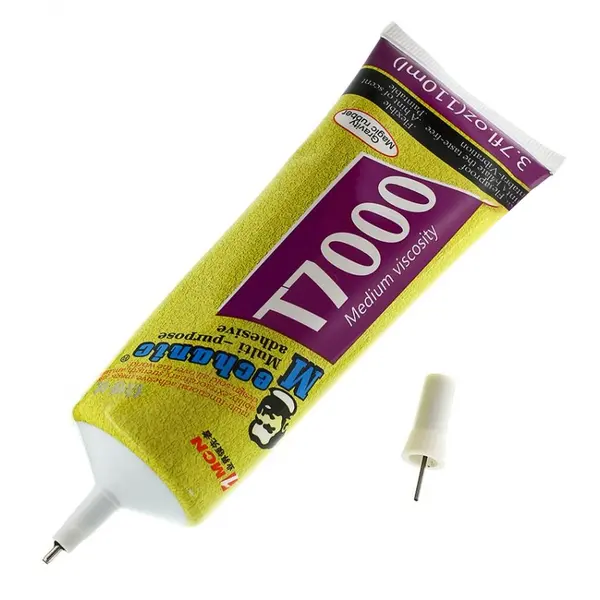 MR3_122733 Клей силіконовий mechanic t7000, 110 ml, чорний 