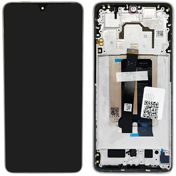 MR3_123156 Дисплей poco x6 pro 5g, з сенсором, та рамкою grey сервісний оригінал 