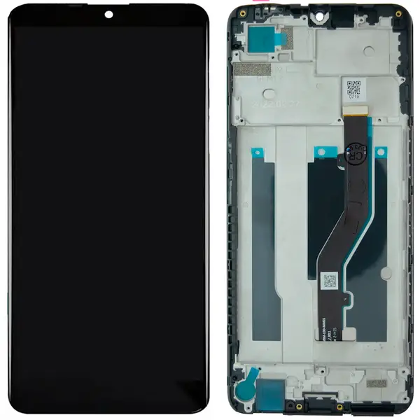 MR3_123338 Дисплей zte blade v40 vita, з сенсором, та рамкою black original prc 