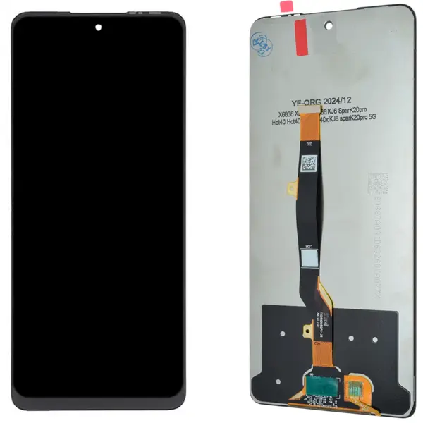 MR3_123534 Дисплей infinix hot 40, з сенсором, original (prc), чорний 
