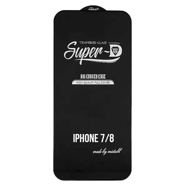 MR3_123791 Скло iphone 7 plus, 8 plus mietubl super-d чорний, без упаковки 