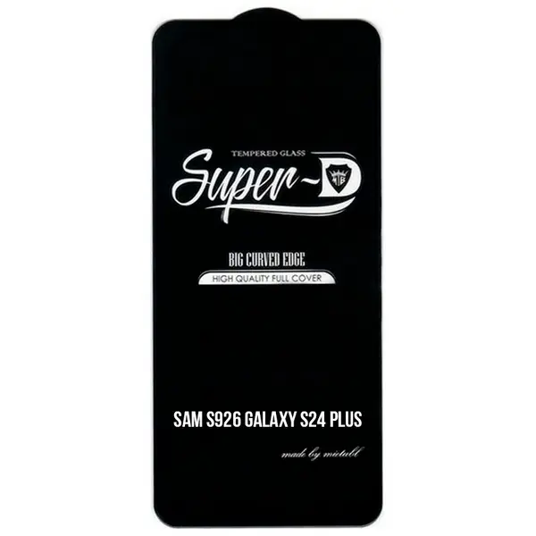 MR3_123810 Скло samsung s926 galaxy s24 plus (mietubl super-d, black) без упаковки 