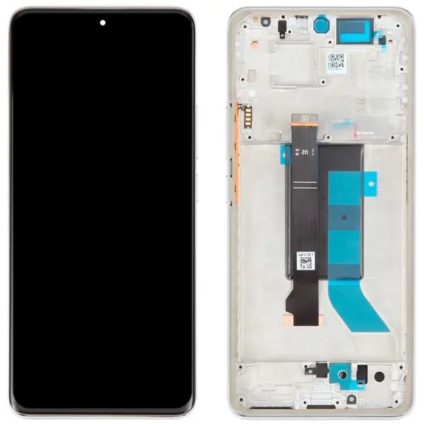 MR3_124188 Дисплей xiaomi 14t pro 5g, з сенсором, та рамкою titan gray сервісний оригінал 