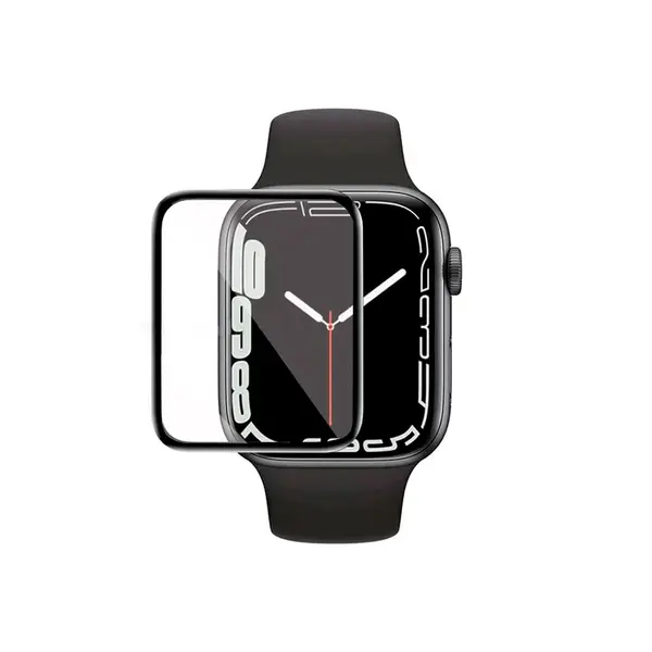 MR3_124203 Захисна плівка apple watch 46mm (0.2mm, 3d чорний) polycarbone 