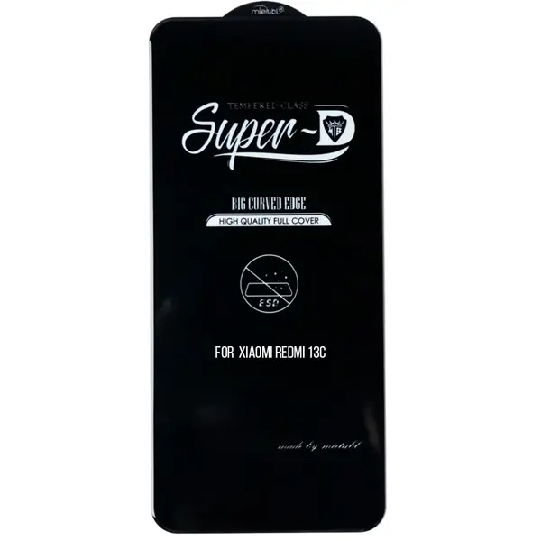 MR3_124268 Скло redmi 13c (mietubl super-d) black 