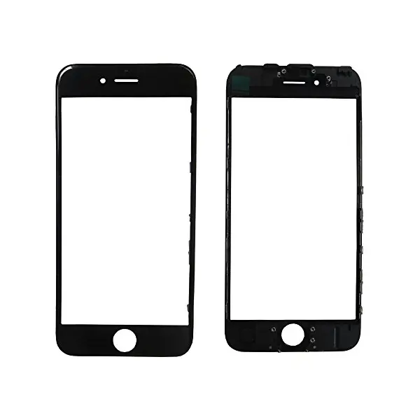 MR3_68887 Скло корпусу для iphone 6 plus з oca-плівкою та рамкою black 
