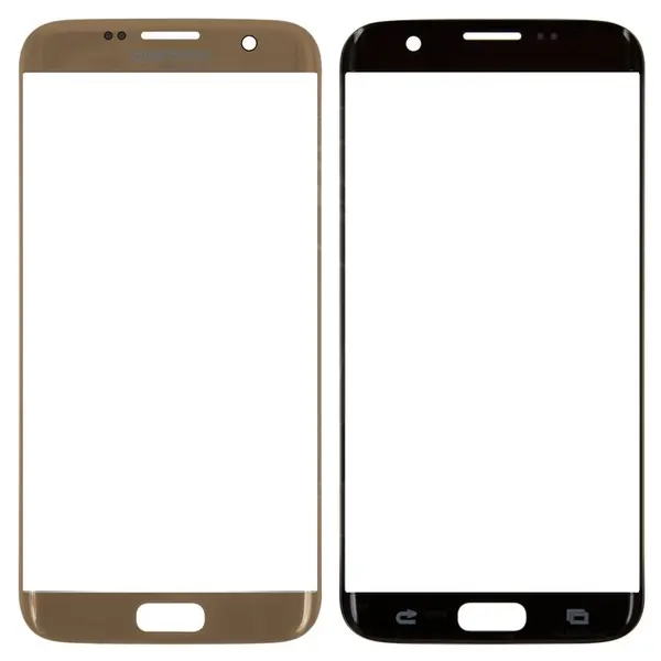 MR3_90461 Скло корпусу для samsung g935 galaxy s7 edge gold 
