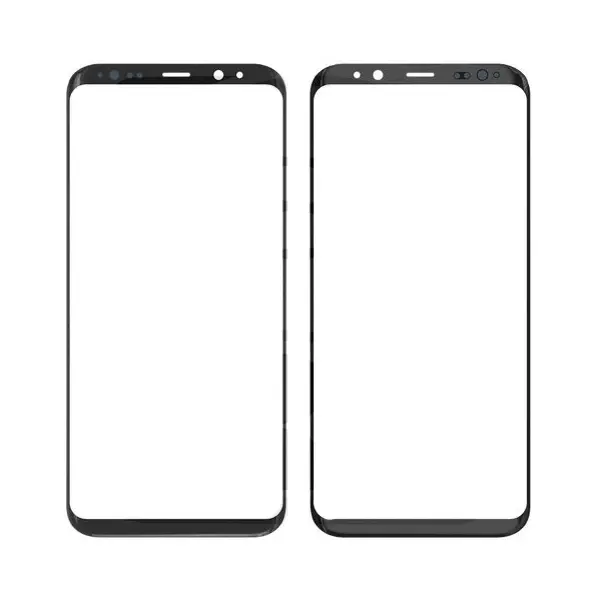 MR3_90463 Скло корпусу для samsung g955 galaxy s8 plus midnight black 