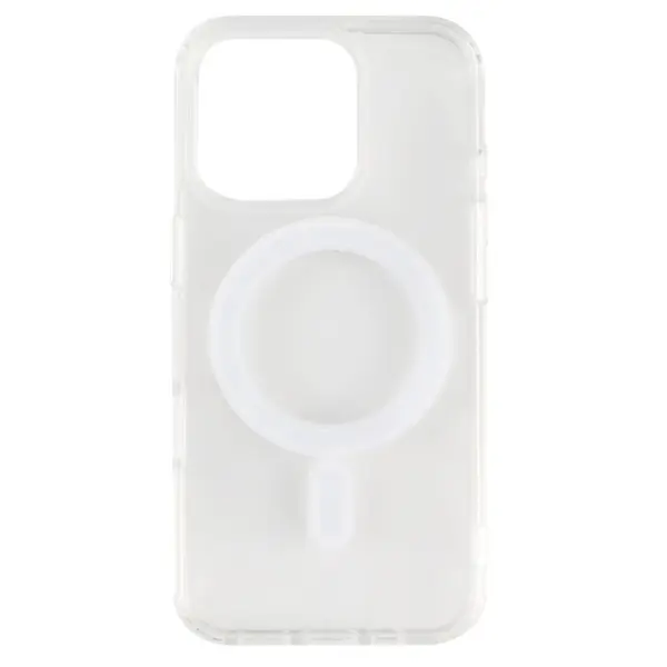 MR3_122382 Чохол силіконовий magsafe iphone 16 pro max прозорий PRC