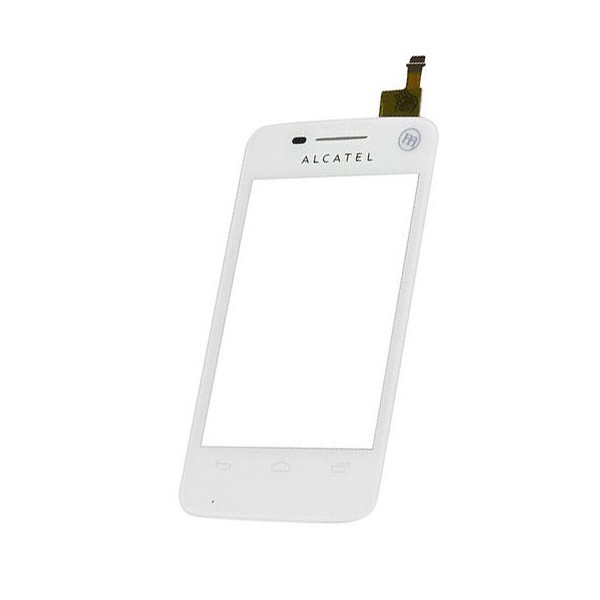 MR1_44711 Тачскрин сенсор телефона для alcatel ot4010 белый PRC
