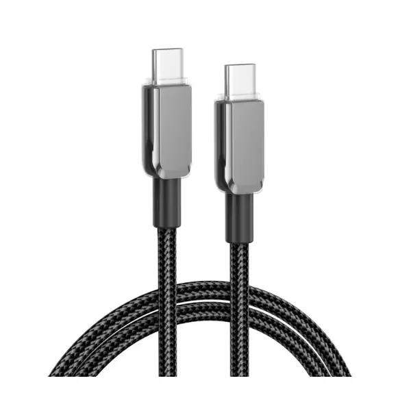 КАБЕЛЬ XO NB-Q250B PD 60W, 1M TYPE-C TO TYPE-C FAST CHARGING, ЧОРНИЙ