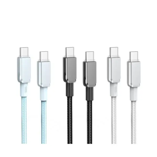 КАБЕЛЬ XO NB-Q250B PD 60W, 1M TYPE-C TO TYPE-C FAST CHARGING СИНІЙ
