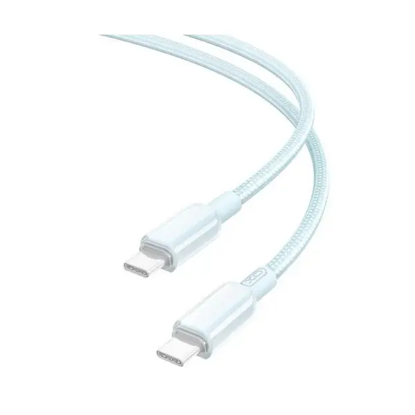MR4_966 Кабель xo nb-q250b pd 60w, 1m type-c to type-c fast charging синій 