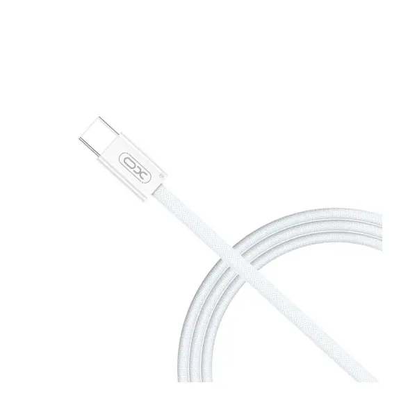 КАБЕЛЬ XO NB-Q260A IPHONE 15 TYPE-C TO TYPE-C PD60W, 1M, БІЛИЙ