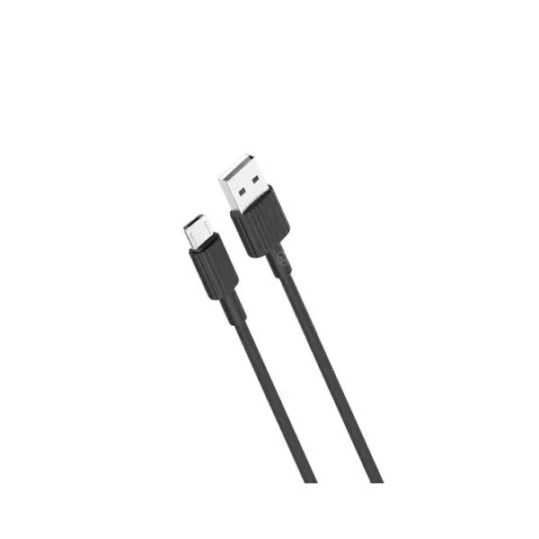 MR4_980 Кабель xo nb-p156 2.0a, 1m для micro, чорний 