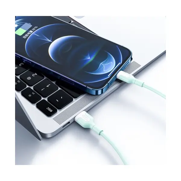 MR4_990 Кабель xo nb212 2.1a, 1m для micro зелений 