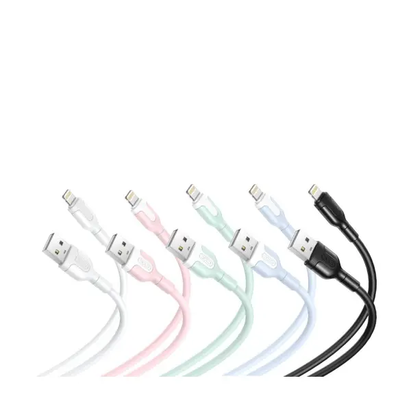 КАБЕЛЬ XO NB212 2.1A USB CABLE ДЛЯ LIGHTNING (30PCS, BOTTLE) МІКС