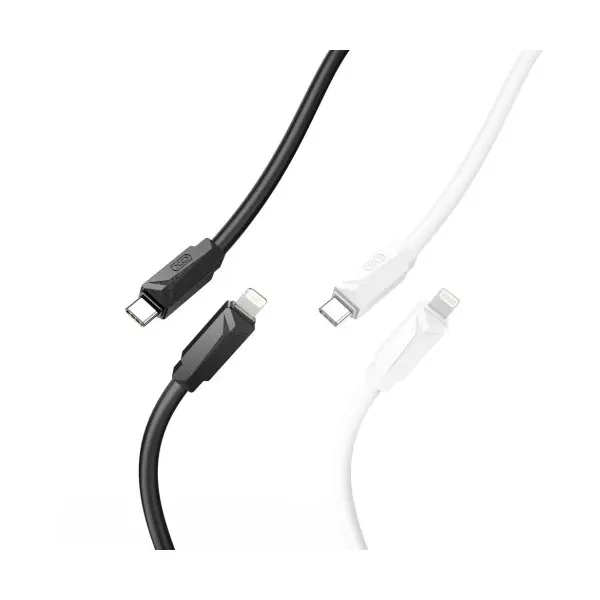 MR4_1038 Кабель xo nb-q233a type-c to lightning 27w data cable, чорний 