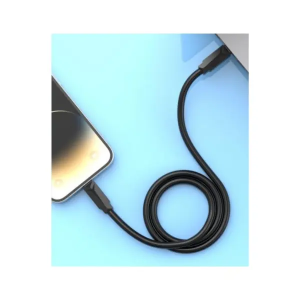 КАБЕЛЬ XO NB-Q233B TYPE-C TO TYPE-C 60W DATA CABLE, ЧОРНИЙ