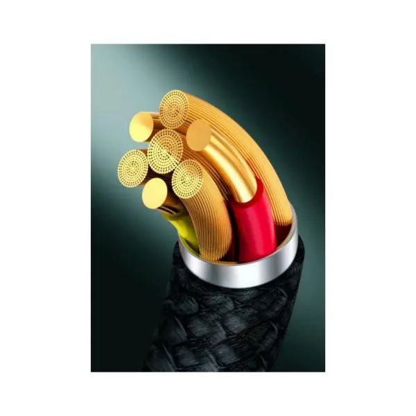 КАБЕЛЬ XO NB-Q236B BRAIDED TYPE-C TO TYPE-C 60W DATA CABLE, ЧОРНИЙ