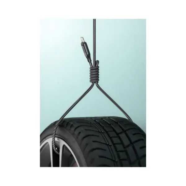 КАБЕЛЬ XO NB-Q236B BRAIDED TYPE-C TO TYPE-C 60W DATA CABLE, ЧОРНИЙ