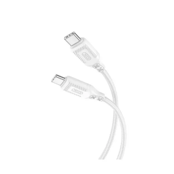 КАБЕЛЬ XO NB-Q236B BRAIDED TYPE-C TO TYPE-C 60W DATA CABLE, ЧОРНИЙ