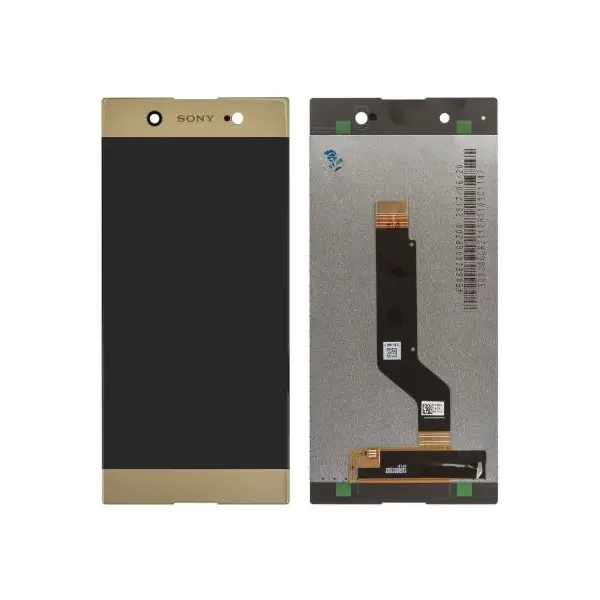 MR3_102046 Дисплей sony g3212 xperia xa1 ultra dual, g3221, g3223, g3226, з сенсором, gold переклей оригінал 