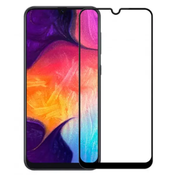MR3_102848 Скло samsung m105 (2019) galaxy m10, a105 galaxy a10 full glue (0.3mm, 2.5d, з олеофобним покриттяm) black PRC