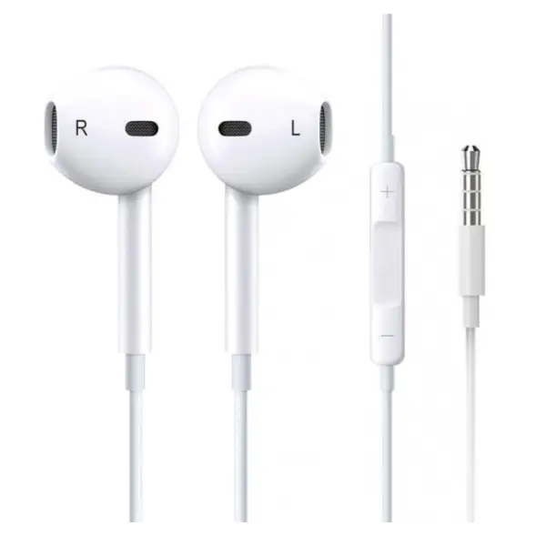 MR3_105216 Навушники hoco m1 original series для apple mini-jack білий (з мікрофоном) 