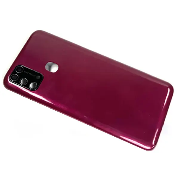 MR3_105772 Задня кришка samsung m315 galaxy m31 (2020) red (зі склом камери) оригінал (prc) 