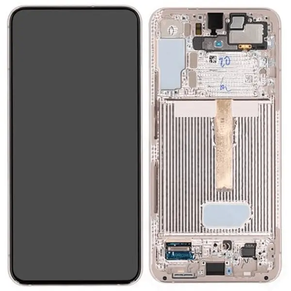 MR3_115937 Дисплей samsung sm-s906 galaxy s22 plus (2022), з сенсором, та рамкою phantom фіолетовий сервісний оригінал 