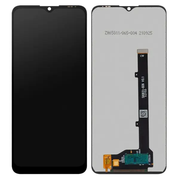 MR3_117299 Дисплей zte blade a51, blade a71 (a7030), з сенсором, original (prc), чорний 