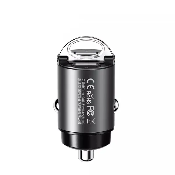 MR3_118067 Авто зарядний пристрій remax rcc-332 tanya pro series 2 type-c qc+pd 30w grey 