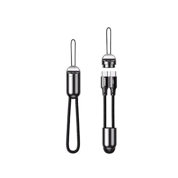 MR3_118483 Кабель pd type-c to lightning remax rc-140i raython series portable lanyard, 20w 0, 2m black 