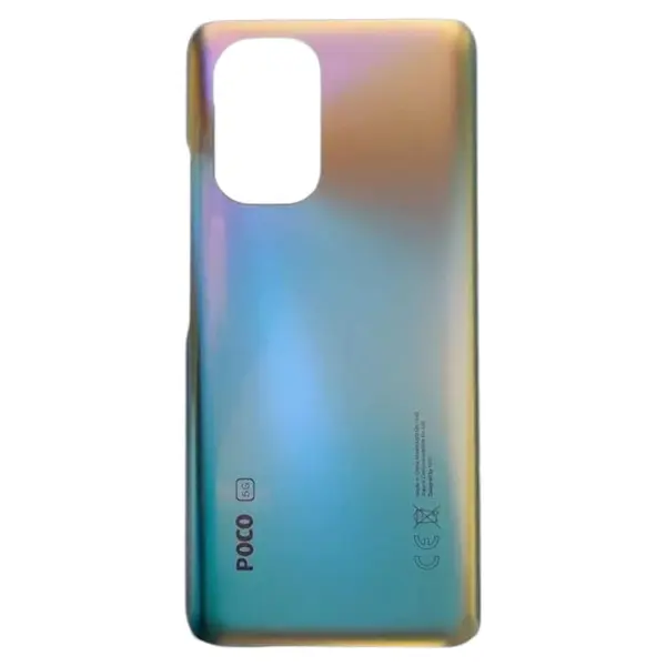 MR3_118899 Задня кришка poco f3 moonlight silver оригінал (prc) 