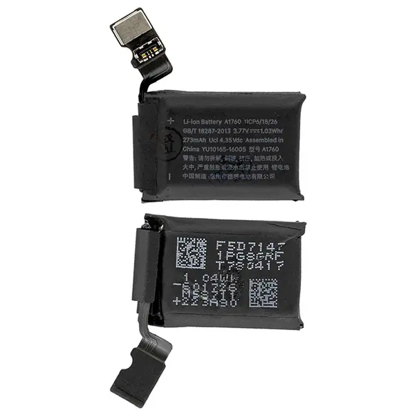 MR3_119584 Акумулятор apple watch series 2 38mm a1757, a1816 (a1760), знятий оригінал 