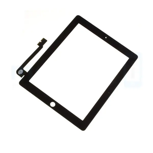 MR3_120135 Тачскрін сенсор для ipad 4 зі шлейфом кнопки включення та кнопкою меню (home) black оригінал 