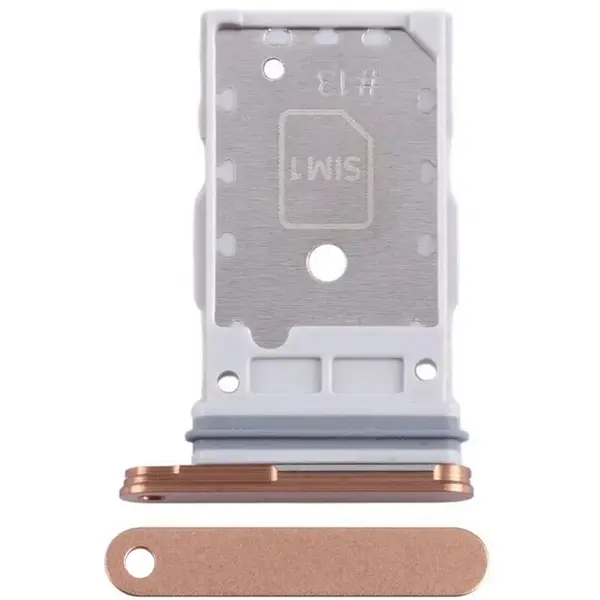 MR3_121172 Тримач sim-карти samsung s921, s926 galaxy s24, s24 plus помаранчевий (one sim) 