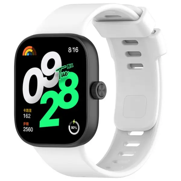 MR3_121242 Ремінець xiaomi mi band 8 pro, mi band 9 pro, redmi watch 4 білий 